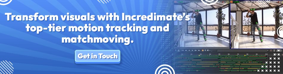 Transform visuals with Incredimates top tier motion tracking and matchmoving Incredimate