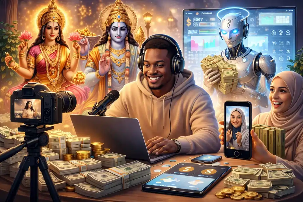 How People Are Easily Making Money With Religious Videos Using AI