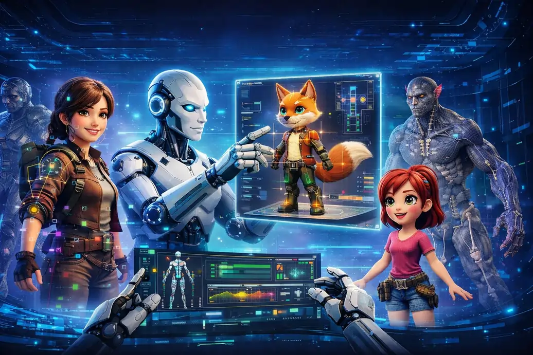 The Future of 3D Rigging Services in 2026 How AI Is Transforming Character & Animation