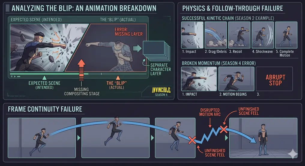 Invincible Season 4 Animation Mistake What Went Wrong 1Incredimate Breaking down the mistake like a fan who paused 10 times