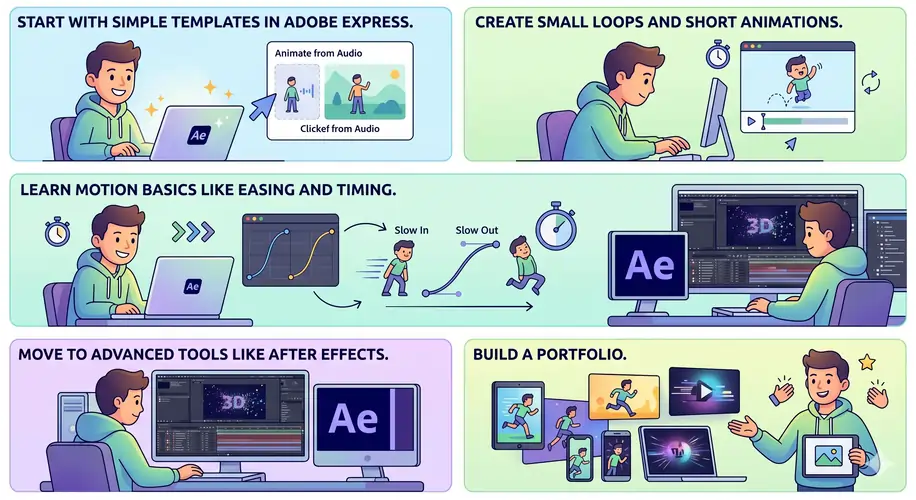 How To Start Using Adobe Animation Maker