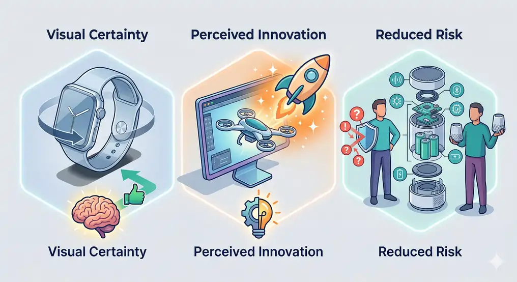 3D Product Animation Company in USA Why Businesses Are Switching to 3D Visuals 3Incredimate The Psychology Behind Why 3D Works Incredimate