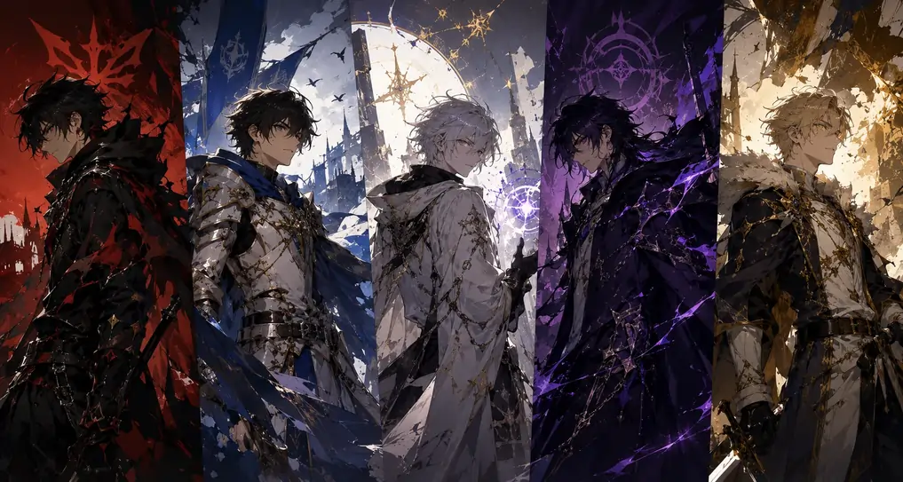 Concept Art Male Anime Characters Designs That Make Characters Memorable