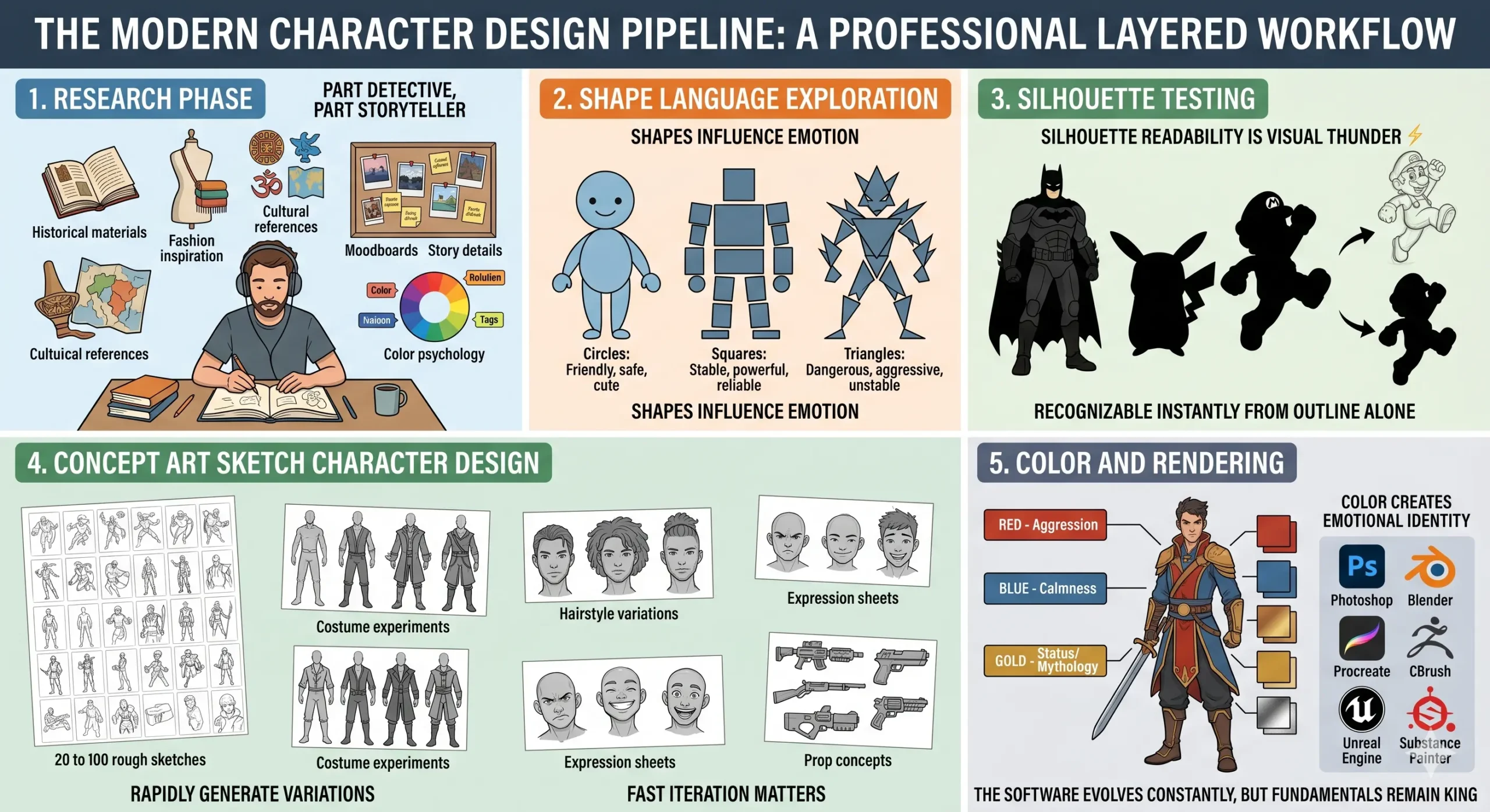 The Modern Character Design Pipeline