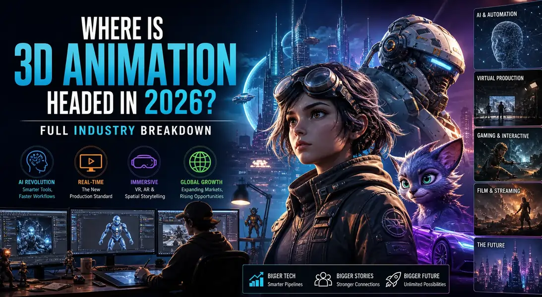 Where Is 3D Animation Headed in 2026 Full Industry Breakdown