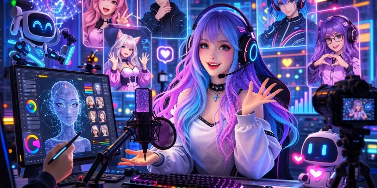 AI VTubers in 2026 Creating Virtual Influencers, VTuber Avatars & AI VTuber Models