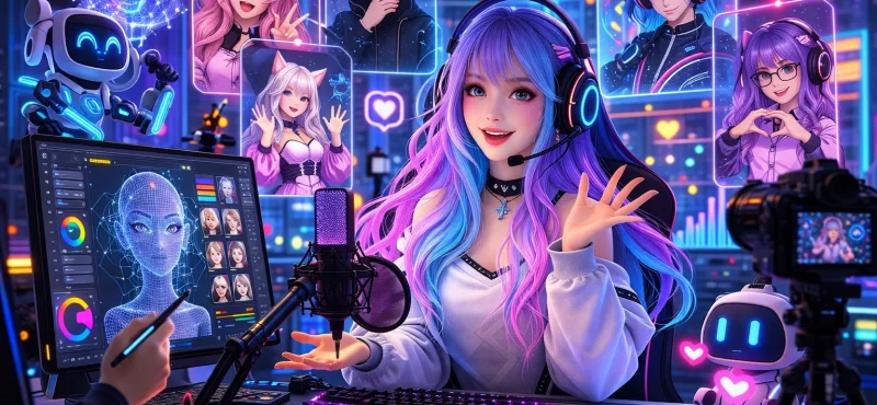 AI VTubers in 2026 Creating Virtual Influencers, VTuber Avatars & AI VTuber Models