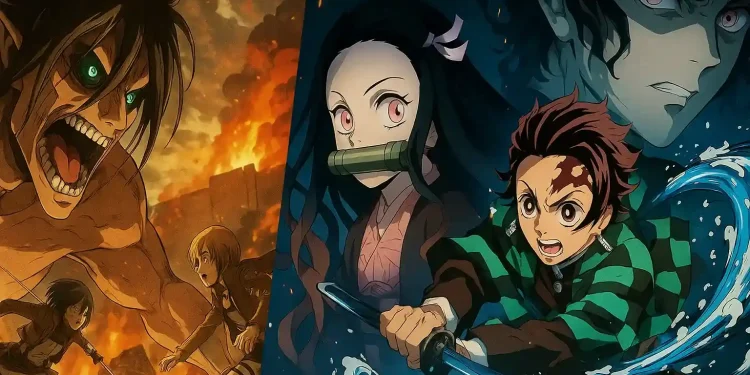Attack on Titan vs Demon Slayer Comparing Story, Animation, and Impact