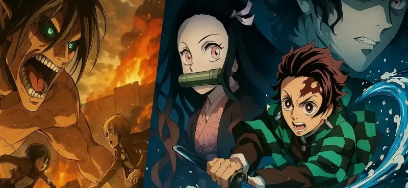 Attack on Titan vs Demon Slayer Comparing Story, Animation, and Impact