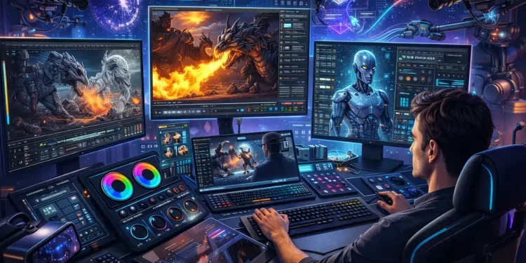 Best CGI Editing Software in 2026 Tools Professional CGI Editors Use for Video Production