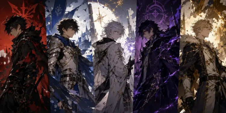 Concept Art Male Anime Characters Designs That Make Characters Memorable