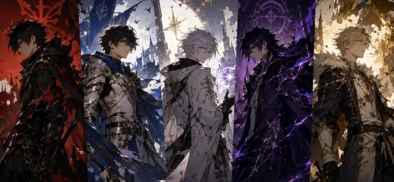 Concept Art Male Anime Characters Designs That Make Characters Memorable