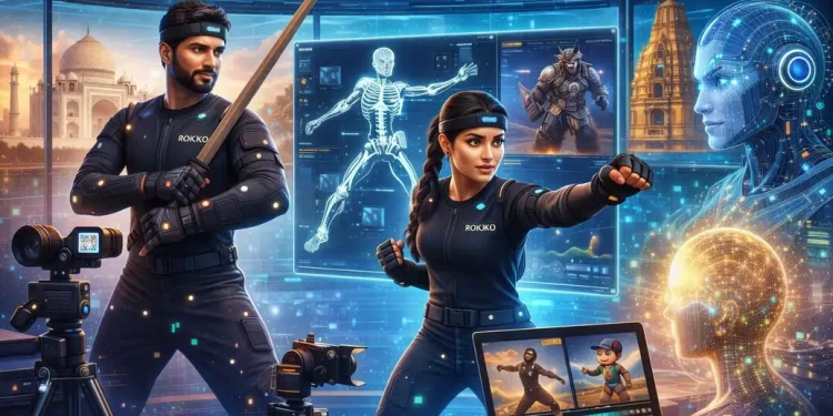 Motion Capture in India 2026 Rokoko, AI Mocap & Real-Time Animation