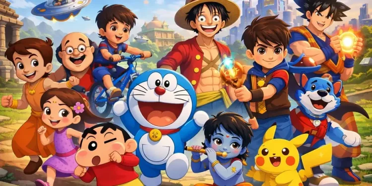 Top 10 Most Watched Cartoons in India 2026 & What Makes Them So Addictive
