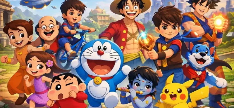 Top 10 Most Watched Cartoons in India 2026 & What Makes Them So Addictive