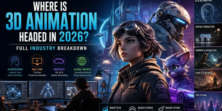 Where Is 3D Animation Headed in 2026 Full Industry Breakdown