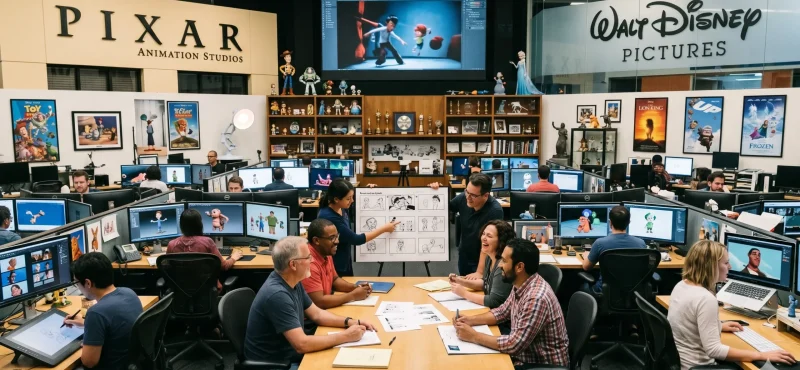 Why Pixar Animation Studios Walt Disney Pictures Dominate the Animation Industry