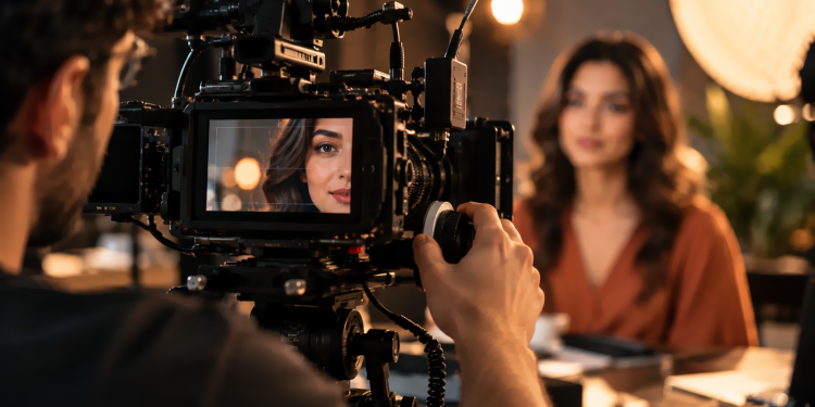 AI video production for businesses featuring AI avatars and digital humans